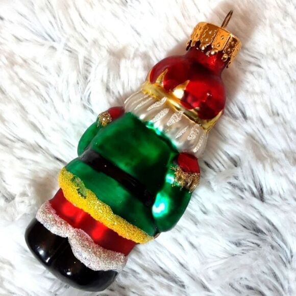 Vintage Ornament German Glass 3.5" St. Nicklaus - Picture 5 of 9